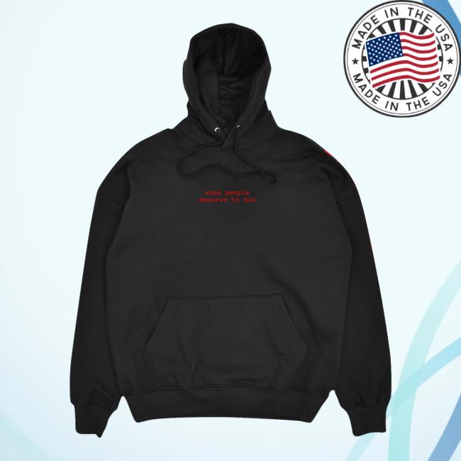 Spitecult Some People Deserve To Die Zip Up Hoodie