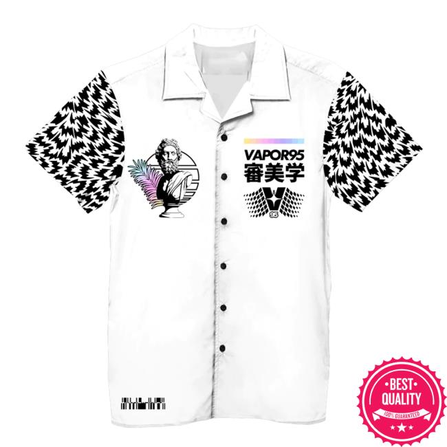 Official Vapor95 Clothing Store Natural Ruler Hawaiian Tees Vapor 95