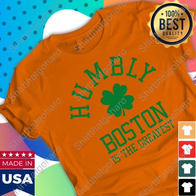 Barstool Sports Store Humbly Boston Is The Greatest Crewneck Sweatshirt