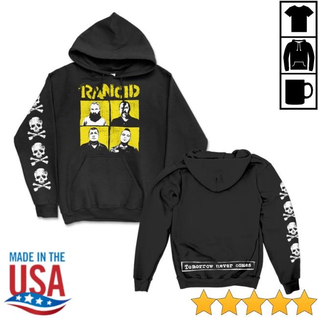 Official Rancid Apparel Store Tomorrow Never Comes Hoody – Rancid Store US