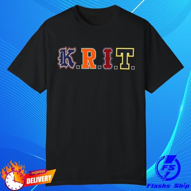 Official Merchbar Big Krit Shop Big K.R.I.T. Varsity T-Shirt Merch Bar