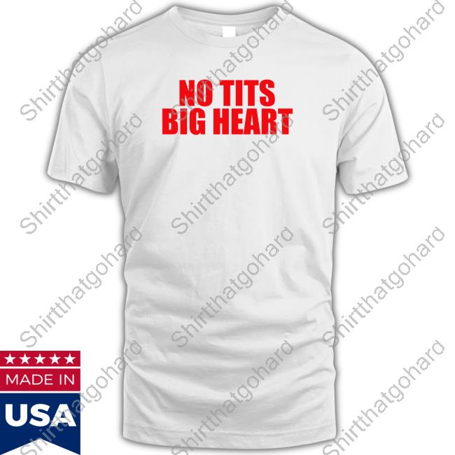 Official Renee Rapp No Tits Big Heart T-Shirt