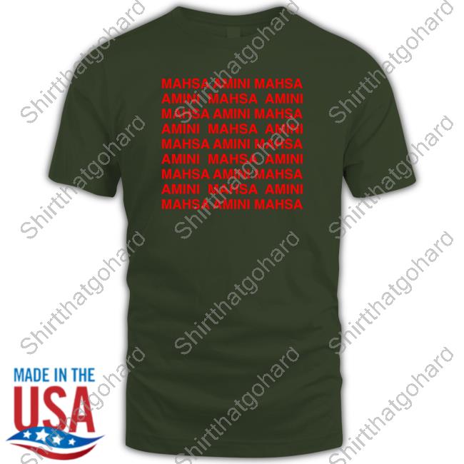 Anne Hathaway Mahsa Amini Mahsa Tee Shirt