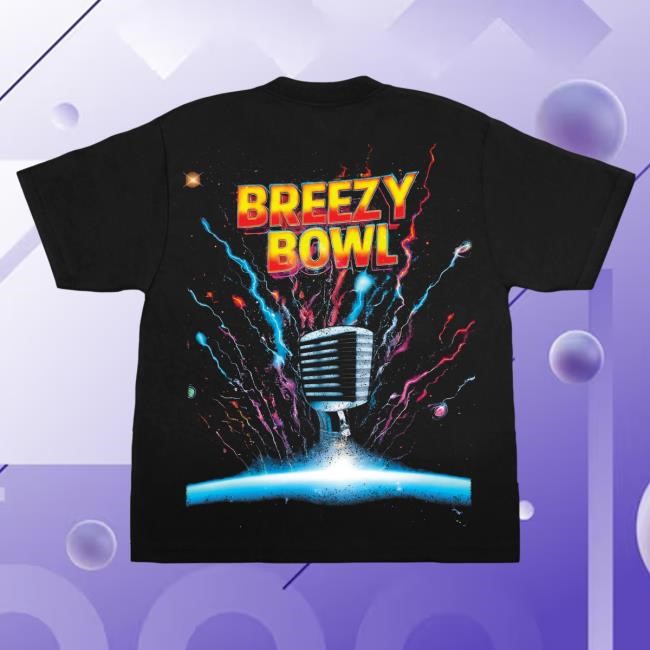 Official Chris Brown Merch Store BREEZY BOWL ECLIPSE S/S Top Shirt ChrisBrown