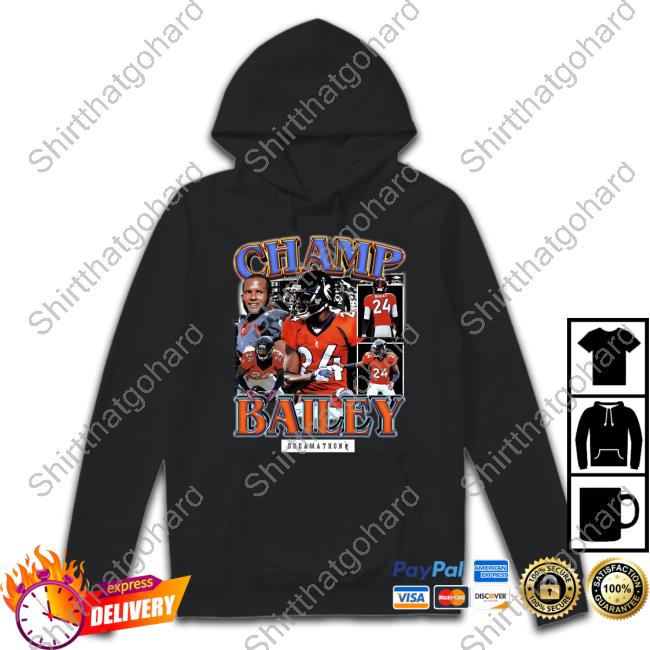 Dreamathon Merch Champ Bailey Denver Dreams Tee Shirt