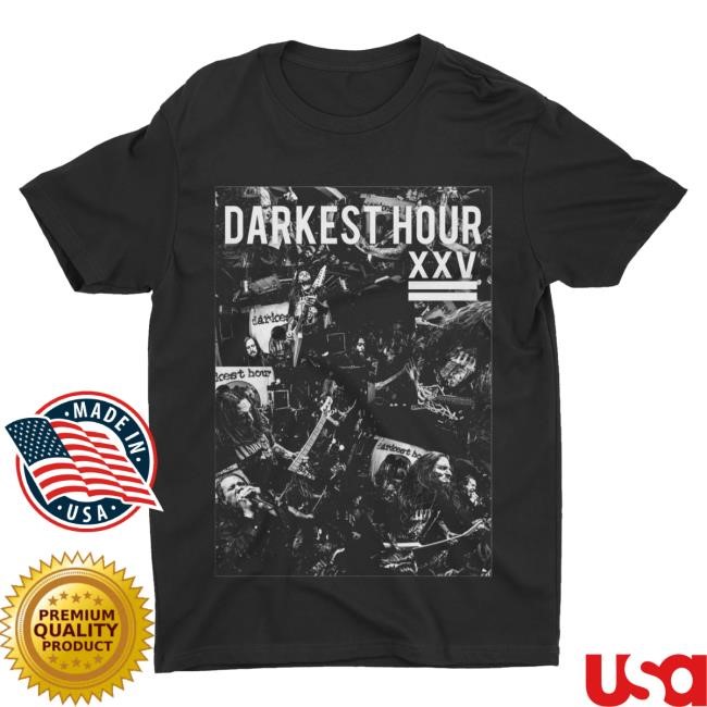 Official Night Shift Merch Store Shop Darkest Hour - XXV Live New Shirt Nightshift Merch