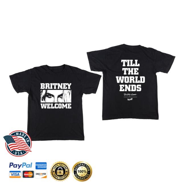 Welcome X Britney Spears World Ends S/S Tee
