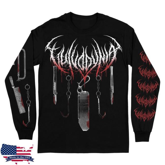 Official Vulvodynia Rising Merch Vulvodynia - Hacksaw Long Sleeve Tees Risingmerch