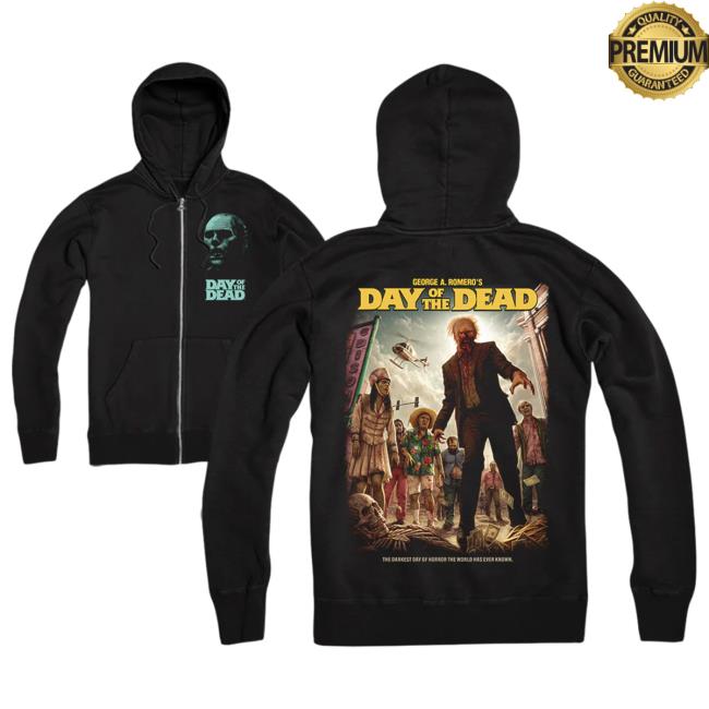 Official Cavity Colors Day Of The Dead: Opening Scene - Zip Up Sweatshirt