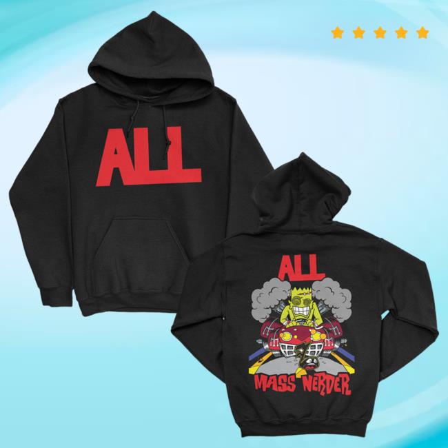 Official Kings Road Merch Store All Mass Nerder Hood (Black) Kings Road Shop