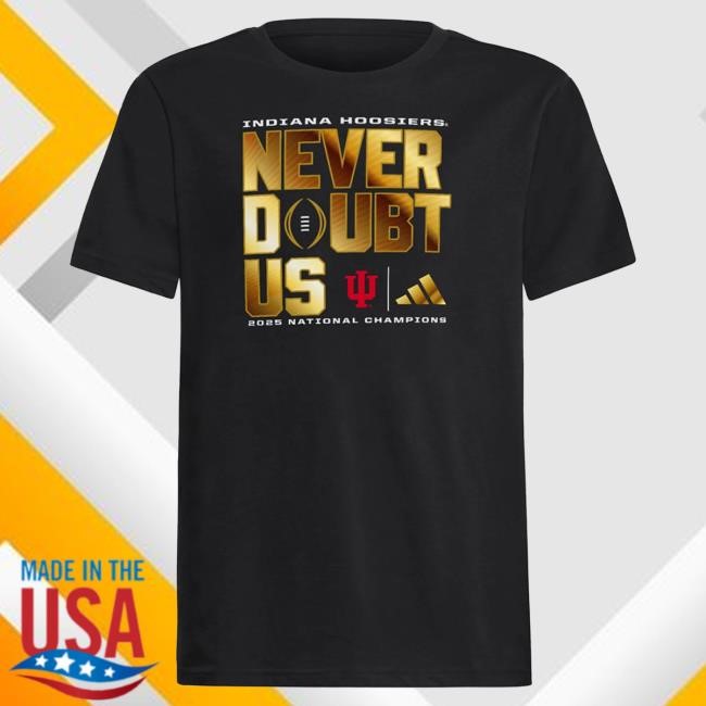 Indiana Hoosiers NCAA Football 2026 CFP Victory Graphic Apparel