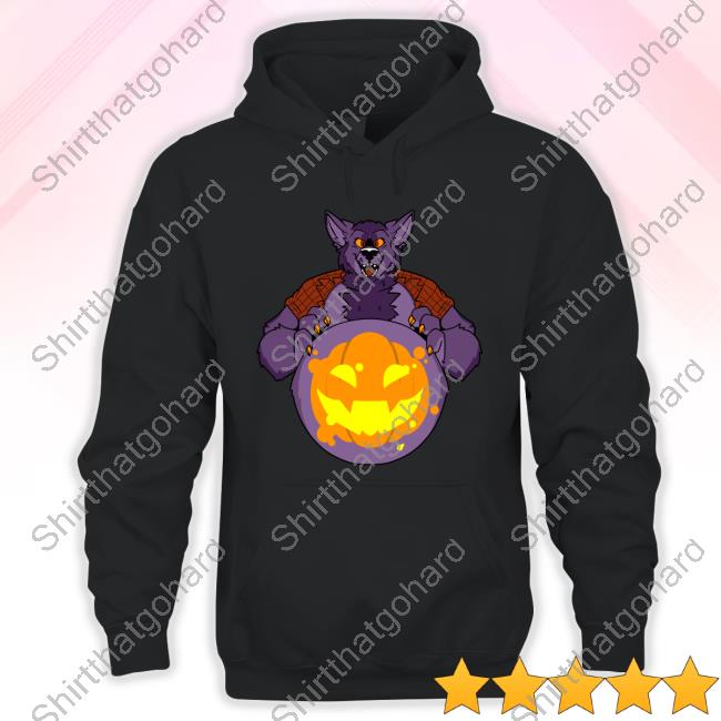 Slosh Dog Pumpkin Belly Crewneck Sweatshirt