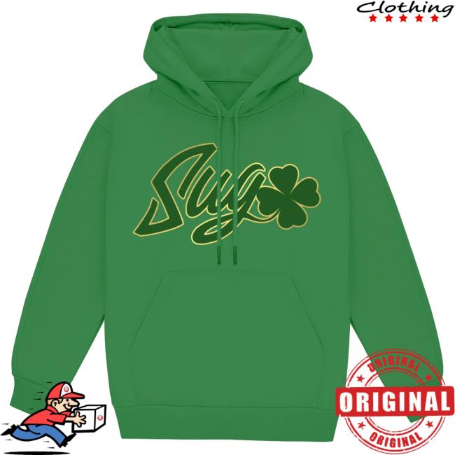 Official The Suga Merch Store Suga Shamrock Crew neck Sweatshirt The Suga Store Sugashop