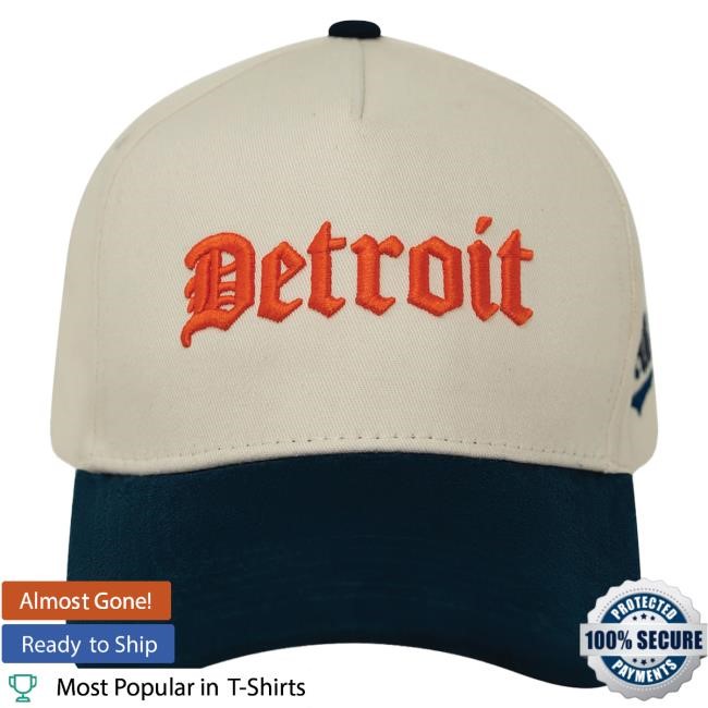 Official Sana Detroit Merch Store Sana X Skubal Trucker - Cream / Blue Cap