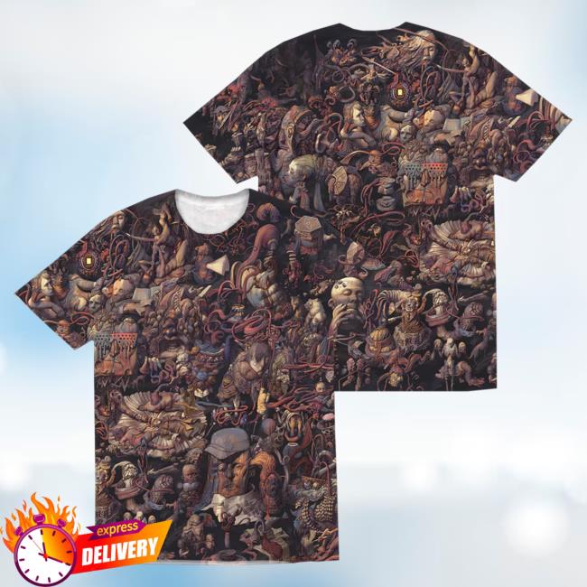 Official Disco Elysium Merch Store Disco Elysium Thought Cabinet Full Colour Top Shirt Discoelysium Shop