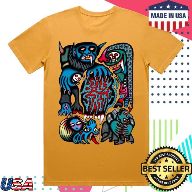Billy Strings Merch Strange Characters Tee (Sean Drennen)