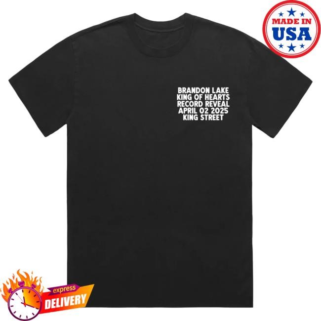 Official Brandon Lake Merch Riviera Theater Reveal T Shirt