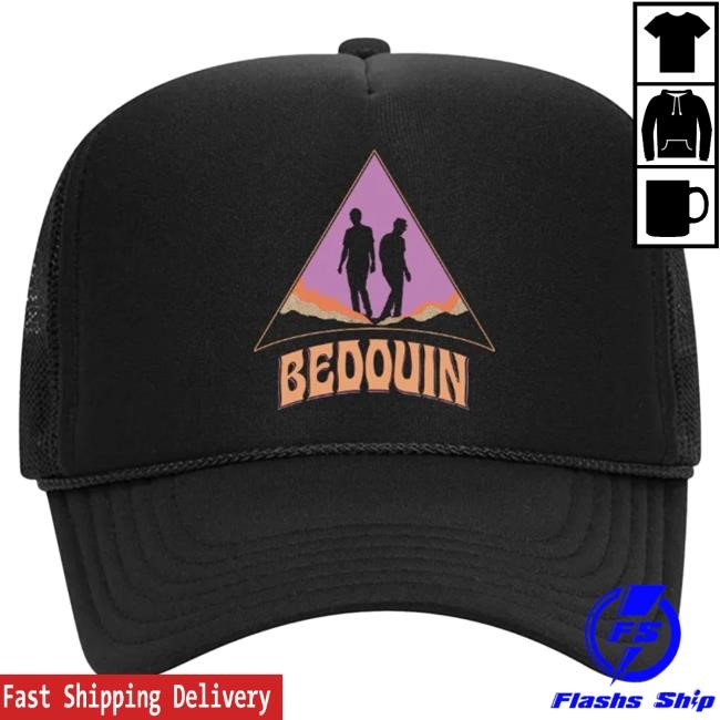 Official Hello Merch Bedouin Black Trucker Cap HelloMerch