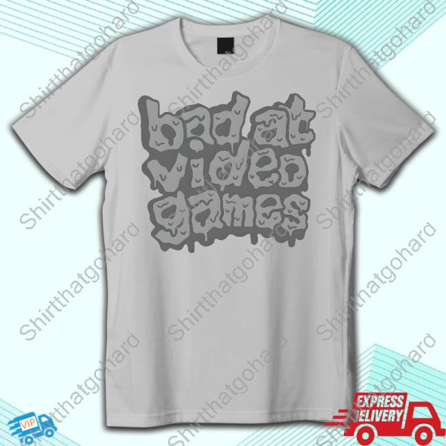 Frame Rate Merch Monochromatic Bad At Video Games Sweatshirt