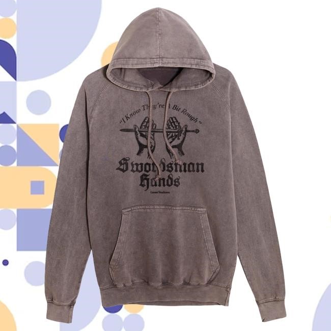 Connor Tomlinson Swordsman Hands Vintage Hood