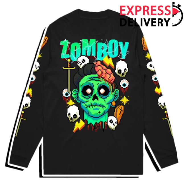 Official Zomboy Pixel Boy Long Sleeve