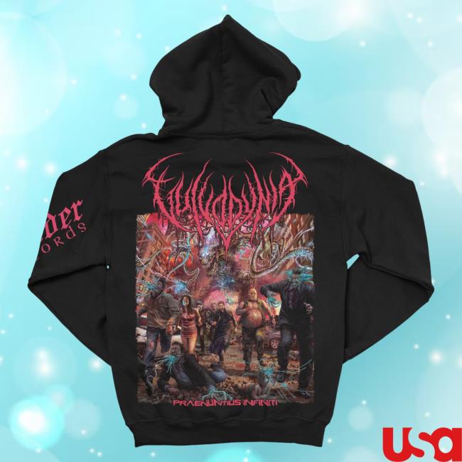 Official Indie Merch Store Vulvodynia Praentuntius Infiniti (Pink) Sweatshirts Black Indiemerchstore Shop