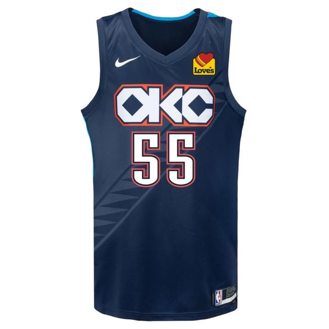 2025-26 NBA Basketball Oklahoma City Thunder Hartenstein City Jersey