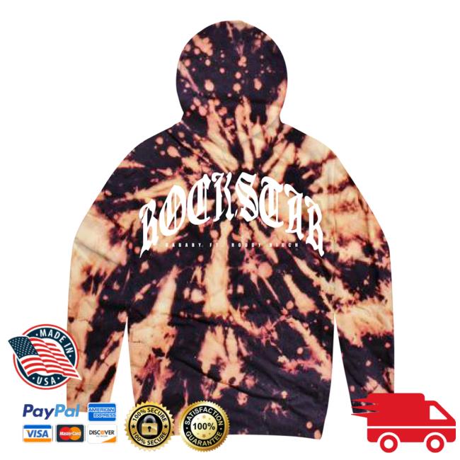 Official Dababy Clothing Merch Store Shop Da Baby Dababy Ft Roddy Ricch Rockstar Tie Dye Hoodie