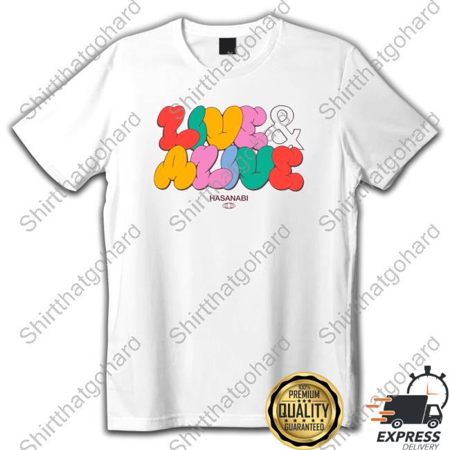 Official Ideologie Live & Alive Hasanabi ## Tee Shirt