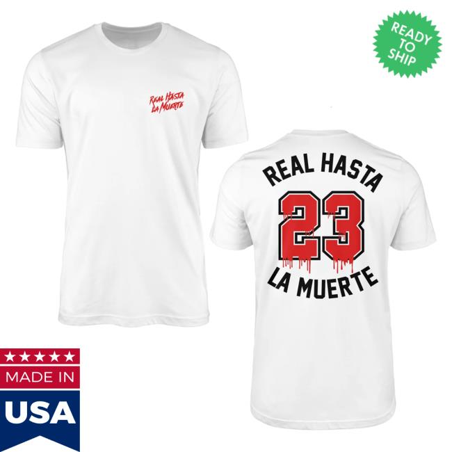 Official Anuel Aa Clothing Store Shop Anuelmerch 23 Rhlm Real Hasta La Muerte White T-Shirts Anuelaa Merch