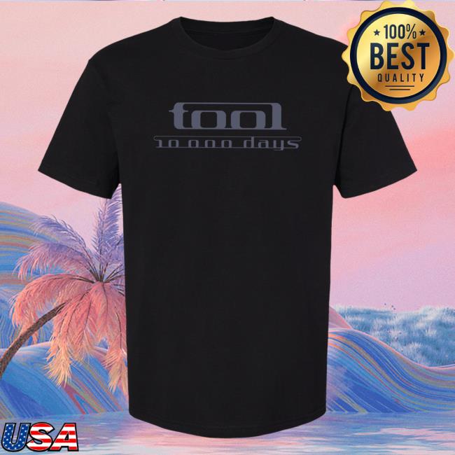 Official Tool Muisc Band Clothing Store Shop 10,000 Days Logo Drop Shoulder Unisex T-Shirts ToolBand ToolMusic Merch
