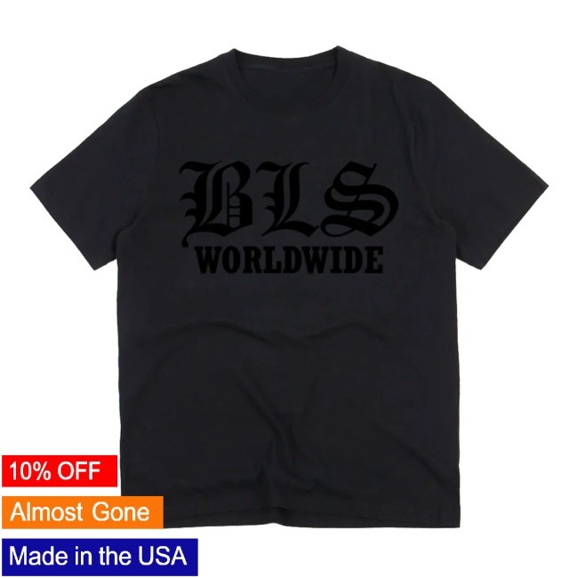 BLS Worldwide Black New T-Shirt Black Label Society