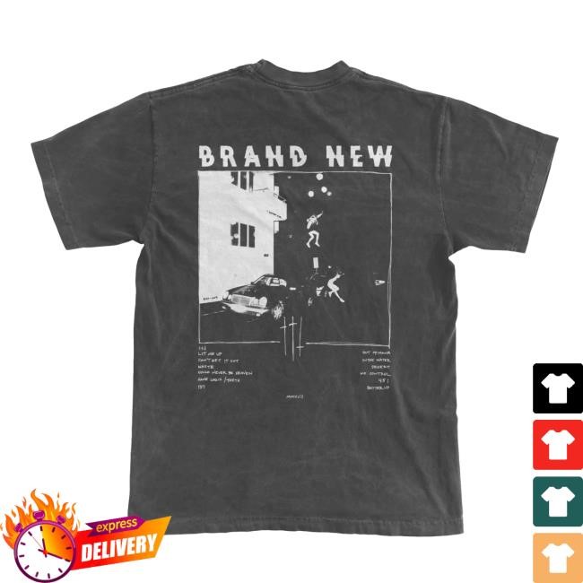 Brand New Band Science Fiction New T-Shirt Brand New Merch