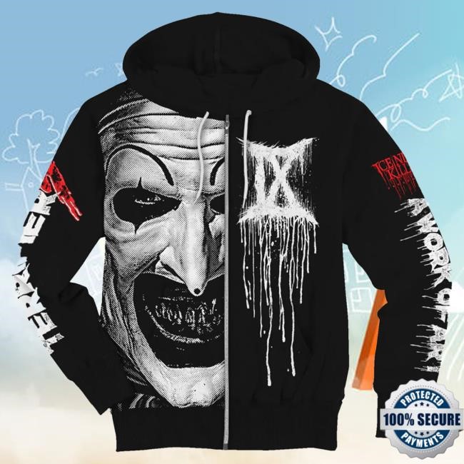 Official Ice Nine Kills Merch Store Tongue-Tied Custom Zip-Up Pull Over Hoodie Ink Merch IceNineKills