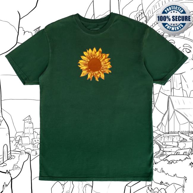 Official Hii-Def Shop Store Merch Sunflower Flocked Tee