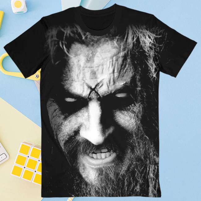Rob Zombie Merch Shop Jumbo Face T Shirt