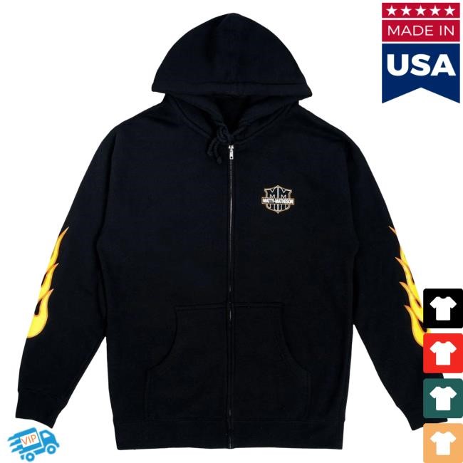 Official Matty Matheson Hog Daddy Zip-Up Hooded Sweatshirt