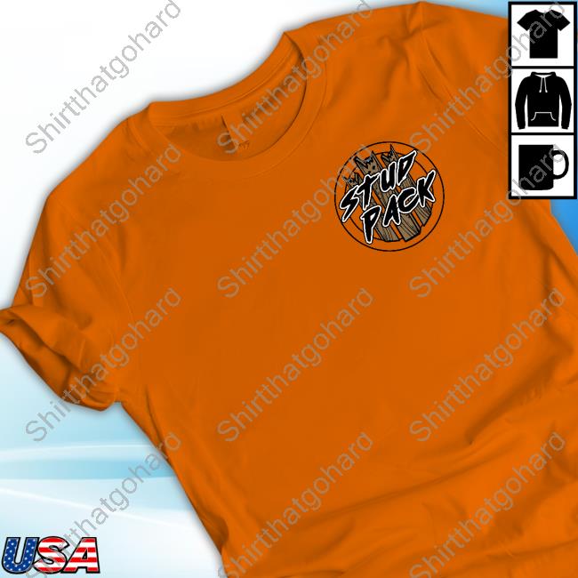 Stud Pack Classic Logo Grey T Shirt