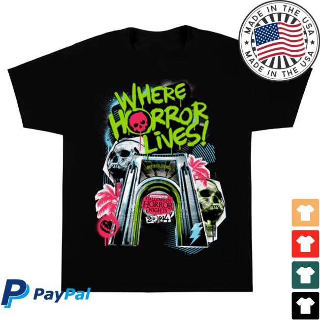 Official 2024 Where Horror Lives Tshirt