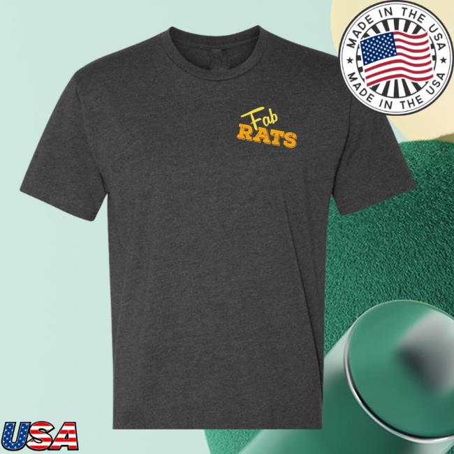 Official Fab Rats Merch Fab Rats Welder Rat Logo Shirt New