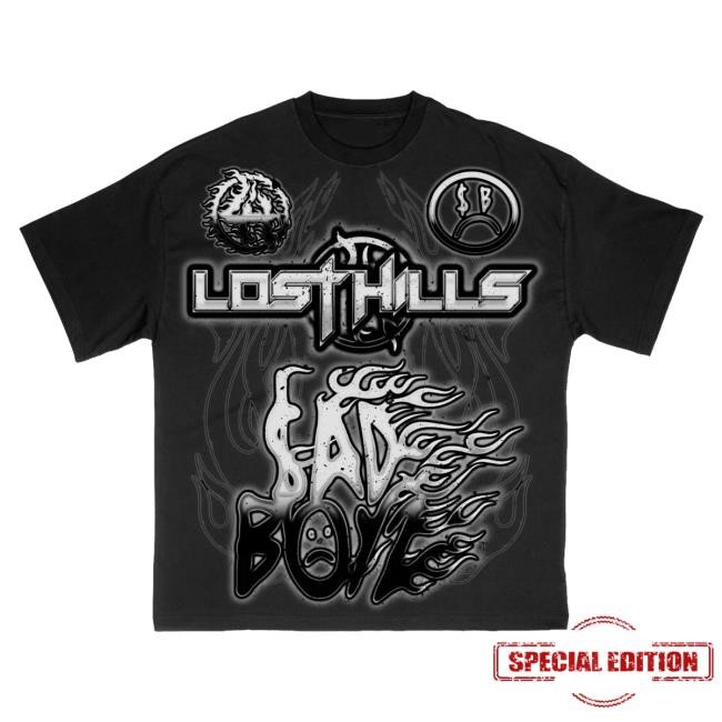 Official Sad Boyz Merch Store LHSBTEE001 - BLACK Attractive Shirt