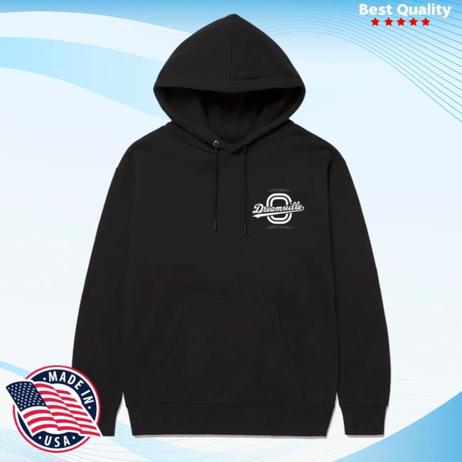 Official J Cole Merch Dreamville X Overtime Logo Hooded Sweatshirt Dreamvillerecords