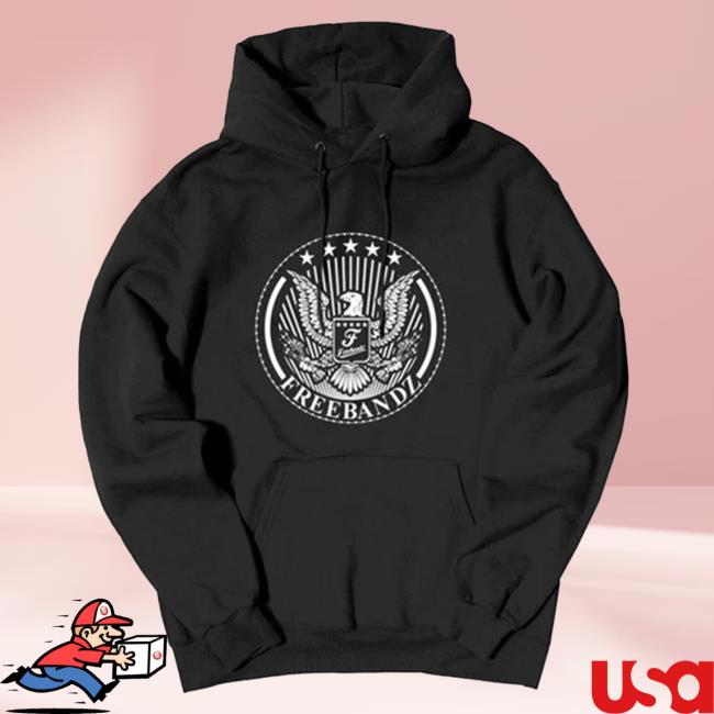 Official Freebandz Merch Store Future Freebandz Emblem Pull Over Hoodie-Black