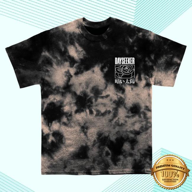 Official Dayseeker Merch Store Dayseeker Neon Grave Dye Shirt 2024 Dayseeker Apparel Clothing Shop