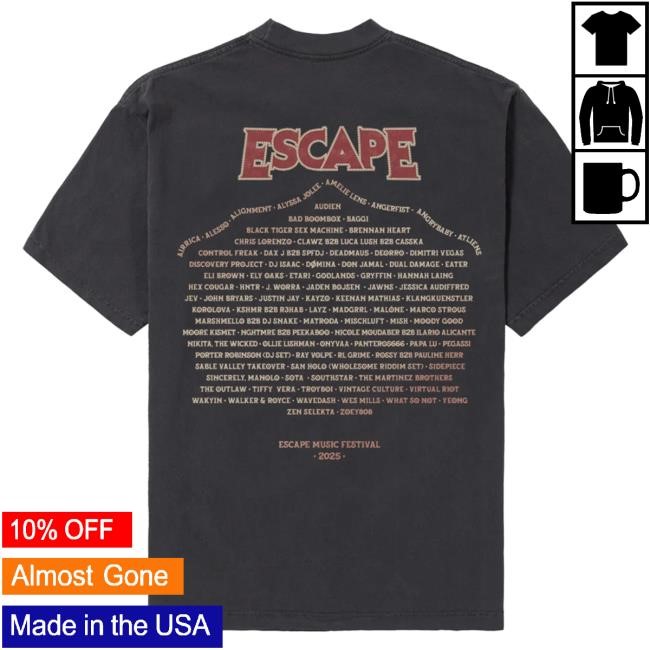 Official Insomniac Last Act Lineup S/S Hot Shirt