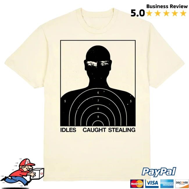 Official Idles Merch Store Shop Idles Band Caught Stealing T Shirt