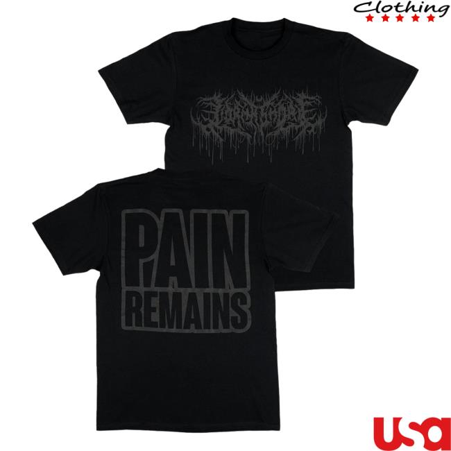 Lorna Shore Pain Remains Black Puff Sweatshirt
