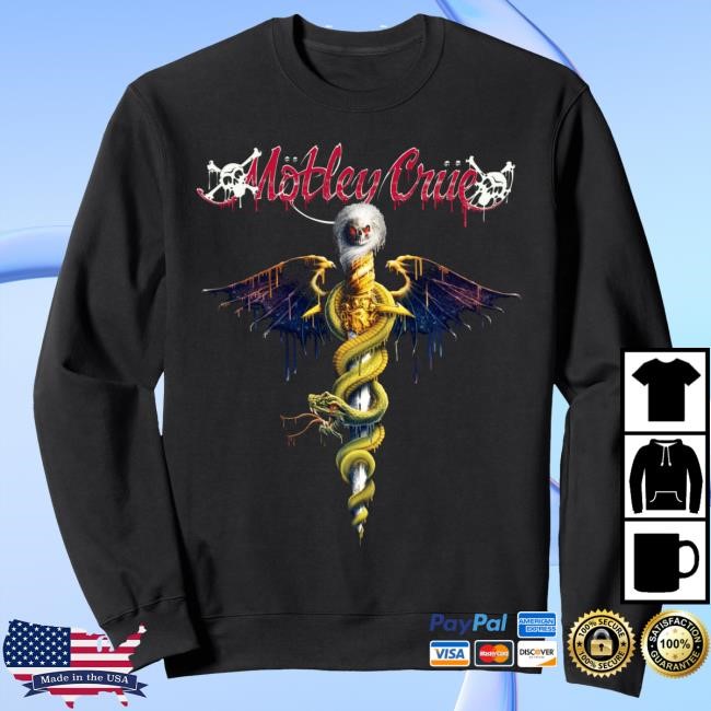 Mötley Crüe - Dr. Feel Good Slime New Shirt Motley Crue Official