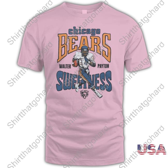 Official Homage Shop Chicago Bears Walter Payton Sweetness Shirt