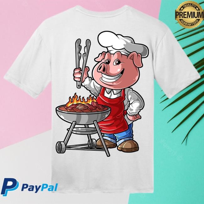 Official Paul Cuffaro Merch Shop Grilling Pig Tee Paul Cuffaro